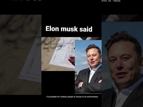 Elon musk said #2023 #inspiration @ElonMusk-FanZone