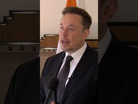 “I’m Incredibly excited about the future of India" @ElonMusk-FanZone #elonmusk #india #tesla