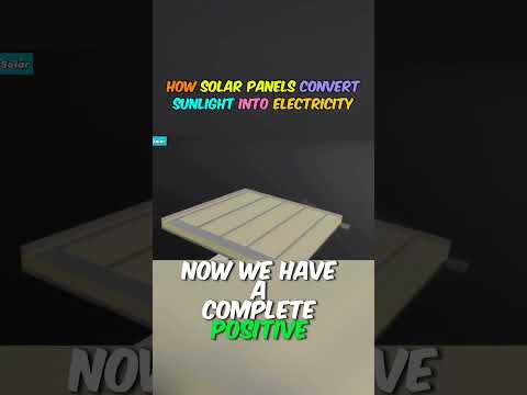 how to solar panels work @ThatsAmazingShorts @ElonMusk-FanZone @STAR3DAni