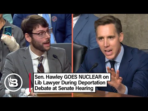 HEATED DEBATE: Josh Hawley vs. Leftist Lawyer on Deporting Illegals