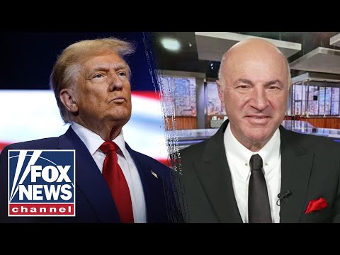 'GET IN LINE': Kevin O'Leary breaks down Trump's tariff threats at Davos