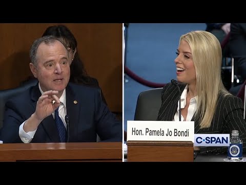 NEW: Pam Bondi FIRES BACK at Adam Schiff in Confirmation Hearing