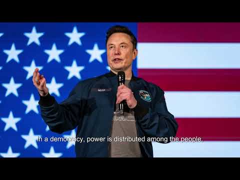 ELON MUSK TALKS ABOUT DEMOCRACY @DemocracyNow @ElonMusk-FanZone @ThePresidentialFamily