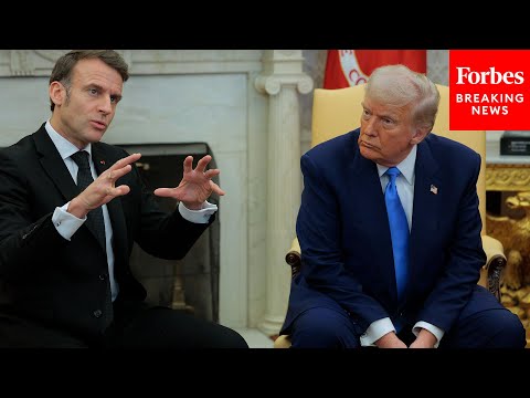 'No, In Fact—To Be Frank—We Paid': Macron Corrects Trump After He Claims Europe Loaned Ukraine Money