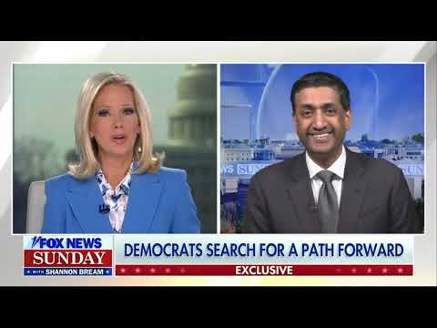 Ro Khanna on Fox News Sunday with Shannon Bream discussing Dem responses to Trump's joint session