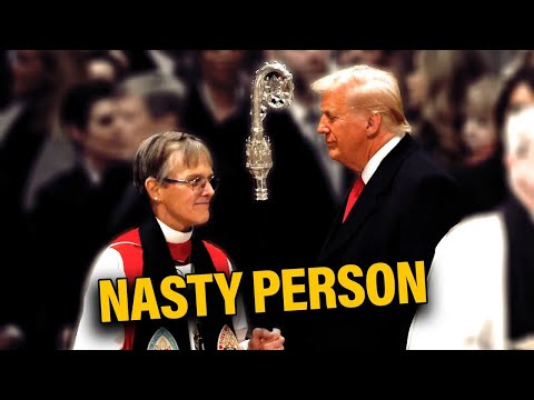 Woke "Bishop" who Lectured Trump at Church Service is a DISGRACE!