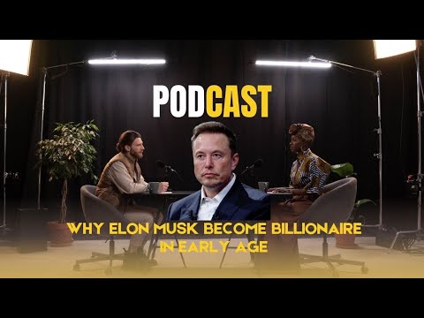 How Elon musk become billionaire in early age@ElonMusk-FanZone #podcast #motivation