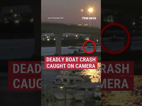 Tragic boat collision caught on camera, leaving one dead and 10 injured #foxnews #fox #news