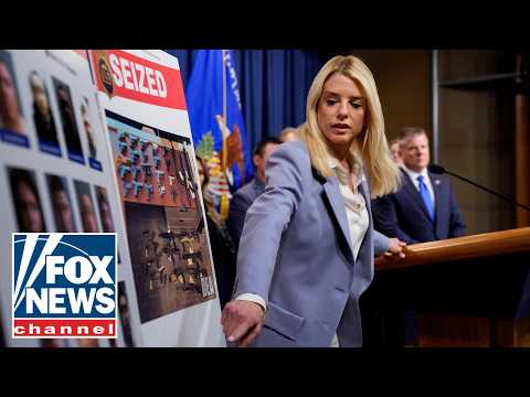Pam Bondi announces one of the largest fentanyl busts in US history: 'INCREDIBLE OPERATION'