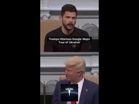 TRUMP – When Google Maps Gets Too Real: Trump's Ukraine Take!