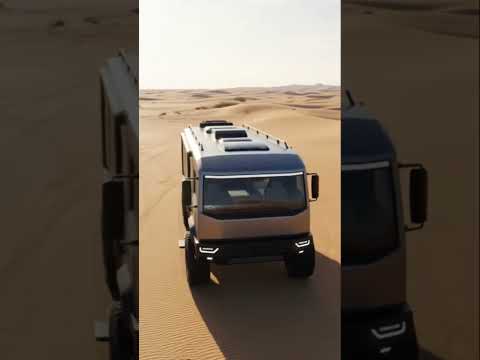 Can we politely ask @ElonMusk-FanZone for a camper?? Pull up in luxury never seen before. #please