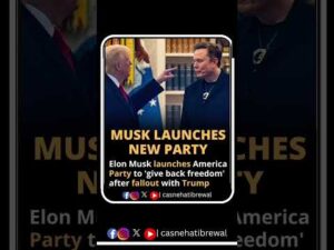 @ElonMusk-FanZone #elonmusk launches new American party after fallout with #donaldtrump