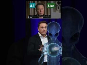 Elon musk on AI | AI threat #elonmusk #ai #shorts @genesisbookAI @ElonMusk-FanZone
