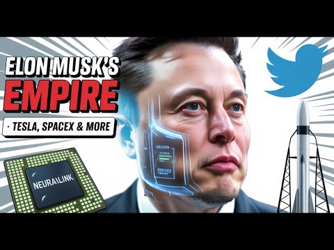 Elon Musk's Empire – Tesla  SpaceX  Twitter  Neuralink  Starlink & More