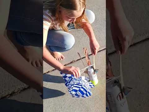 Did the Egg survive the launch? @MarkRober @ElonMusk-FanZone #kidsvideo #rocket #5minutecrafts