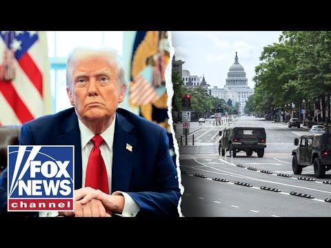 BREAKING: Staggering data reveals success of Trump's DC crime crackdown