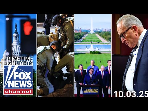 Fox News Highlights – October 3rd, 2025