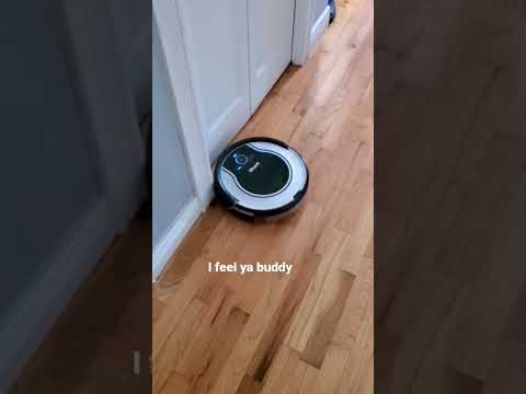 robot vacuum fail. #Elon #Tesla @ElonMusk-FanZone #ai #cyber #house #cleaning #fail #drdre #trump