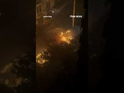 SEE IT: Massive fireball ERUPTS in New York City injuring firefighters #shorts #foxnews #news
