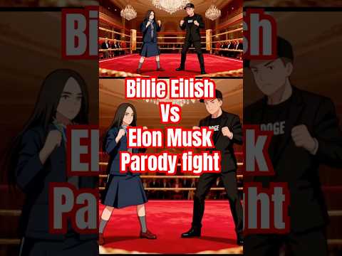 Billie Eilish vs Elon Musk anime #maga #elonmusk @BillieEilish @ElonMusk-FanZone #billieeilish