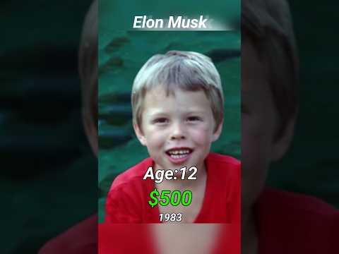 The evolution of Elon Musk #shorts #elonmusk #evolution @ElonMusk-FanZone