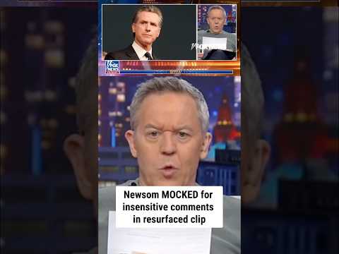Gutfeld mocks Newsom for insensitive comments: 'BREAKS my heart!' #shorts #foxnews