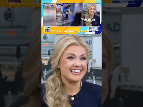 Erika Kirk rewatches VIRAL moment with Charlie and daughter #foxnews #news #shorts #politics