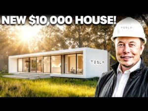 Tesla's NEW $10,000 Home For SUSTAINABLE Living!