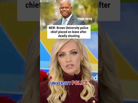 NEW: Brown University police chief placed on leave after deadly shooting #shorts #Brown #shooting