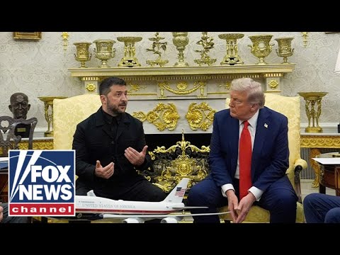 Trump meets Zelenskyy following Russia's attack on Kyiv