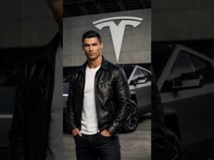 Cristiano Ronaldo x Tesla Cybertruck ⚡#ronaldo #tesla #elonmusk @ElonMusk-FanZone @tesla
