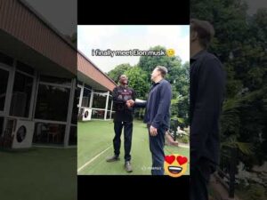 I finally meet him @ElonMusk-FanZone