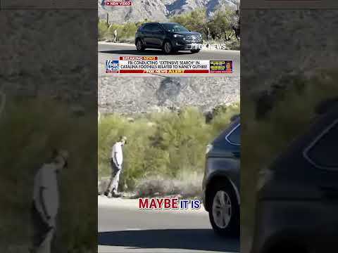 BREAKING: FBI searching roadways in Catalina Foothills amid Guthrie case #shorts #foxnews #us