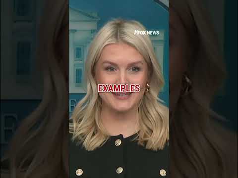 ‘YOU’RE KIDDING ME’: Leavitt asked by reporter for examples of Trump being called ‘racist’ #shorts