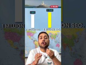 1 Million vs 1 Billion Difference @ElonMusk-11-l5w @ElonMusk-FanZone  #facts