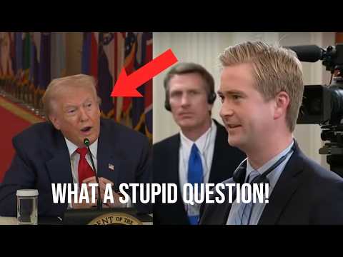 EXPLOSIVE: President Trump SLAMS Fox News' Peter Doocy for Asking Russia Question!