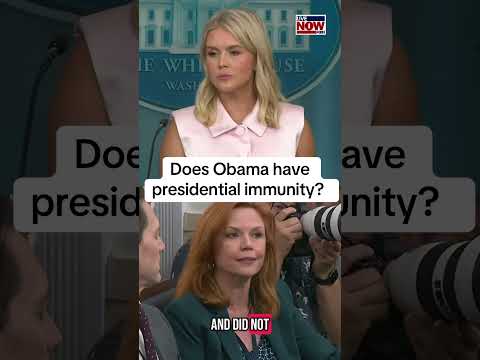 Does Obama have presidential immunity?