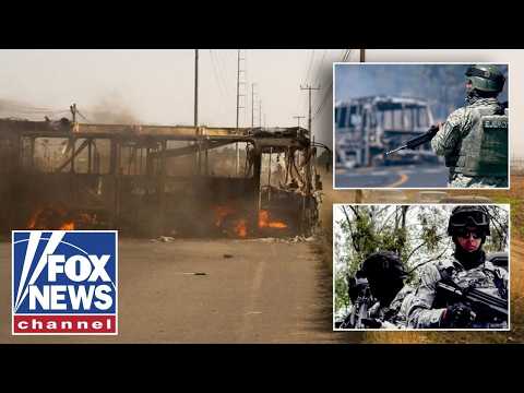 'REIGN OF TERROR': Chaos in Mexico as 25 National Guard troops are killed in cartel revenge