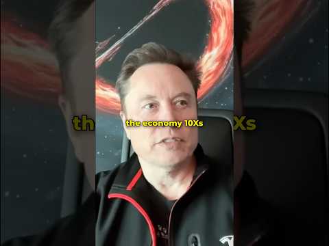 Elon Musk JUST Predicted the Economy Will 10X in 10 Years! 😳 #shorts #elonmusk