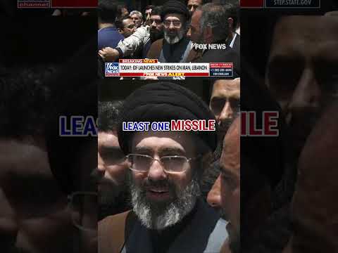 JUST IN: Hezbollah targets Israel with incoming missile barrage #foxnews #news #shorts #israel