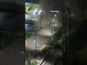 SEE IT: Schoolyard explosion caught on camera in Israel #shorts #iran #us #israel #news #foxnews