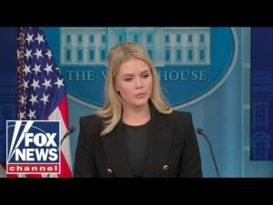 EPIC FURY UPDATE: Iran has 'golden opportunity,' Leavitt says