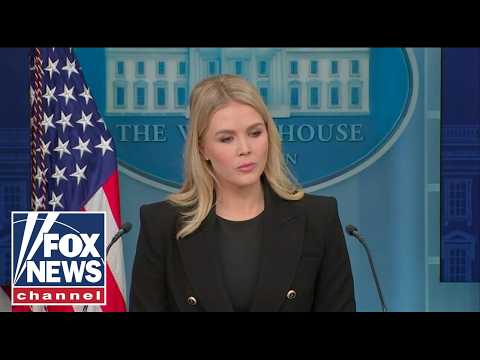 EPIC FURY UPDATE: Iran has 'golden opportunity,' Leavitt says