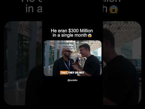 Billionaire earn $300 Million in a month. #shorts #millionairevibes #motivation #shortvideo