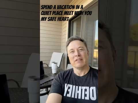 I wish we can go on vacation together #elonmusk @ElonMusk-FanZone