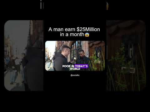 A man earn $25Million in a month. #shorts #motivation #marketing #startup #success #mindset