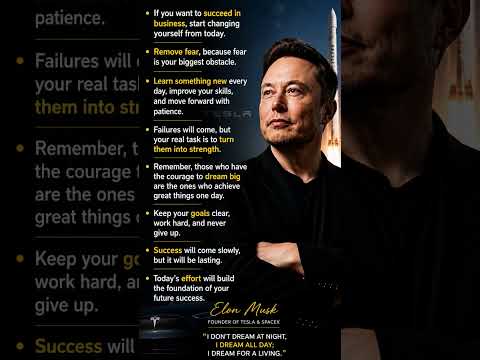 Elon musk Motivation Script @ElonMusk-11-l5w  @ElonMusk-FanZone  #elonmuskmotivation #elonmusk