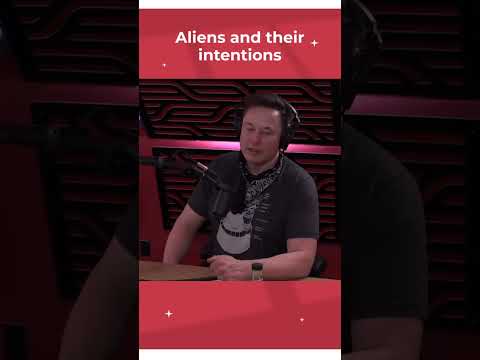 Aliens and their intentions🤯- @ElonMusk-FanZone #shorts #elonmusk #alien