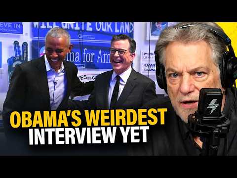 The WORST Fake Applause Ever… New Obama-Colbert Interview was a Total Trainwreck!