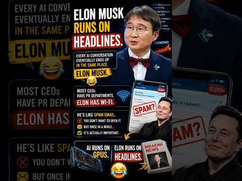 Elon Musk Poem , Like a lone wolf. @StandupComedyColors  @ElonMusk-FanZone #standupcomedy #박한우교수